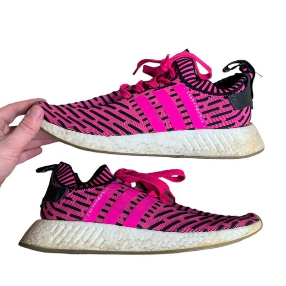 Rare Adidas NMD R2 Japan Shock Pink Size 11 - Picture 1 of 13